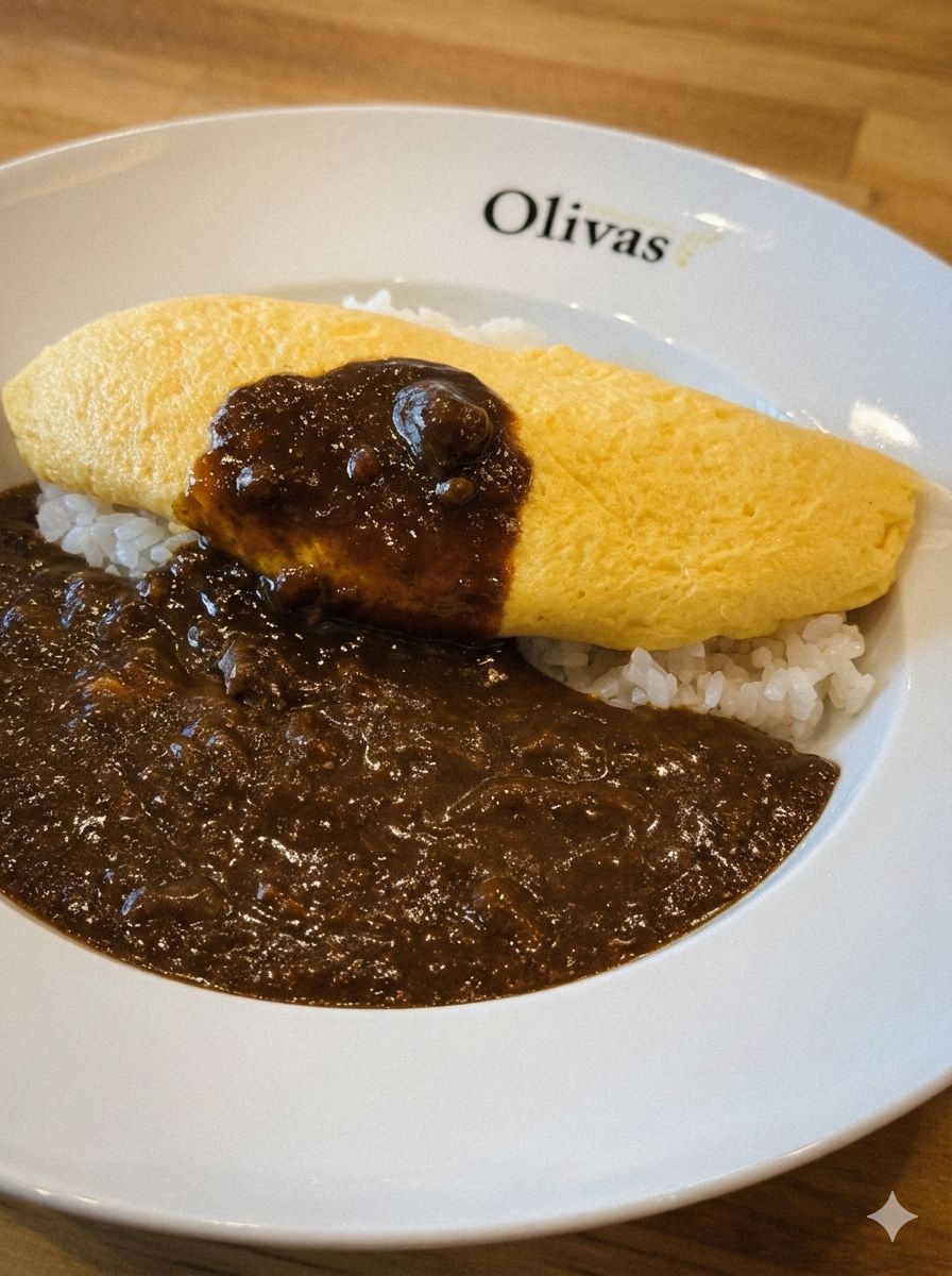 ランチのオムライス